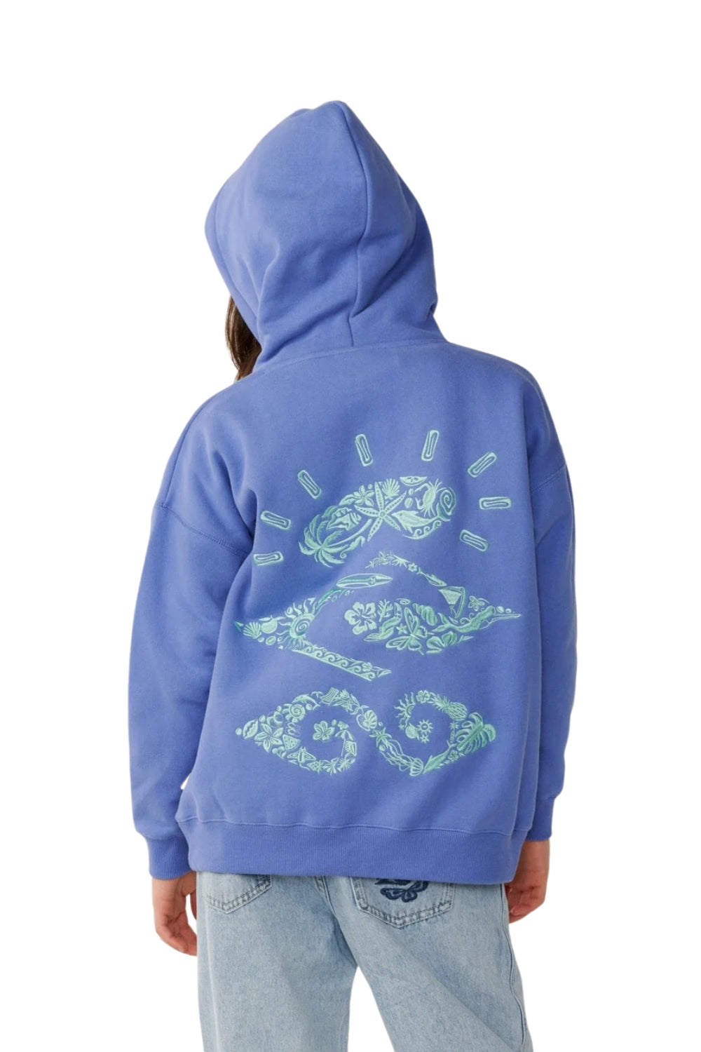 Rip Curl Sunkissed Search Girls Hoodie Ocean