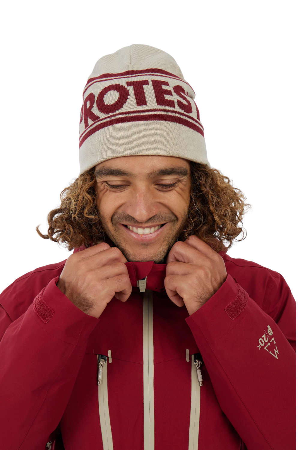 Protest PRTTimothy Snow Jacket Velvet Red