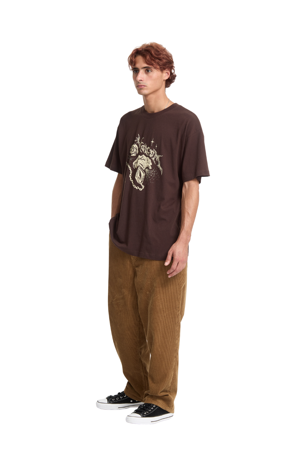 Volcom Death Truction Short Sleeve T-Shirt Cacao