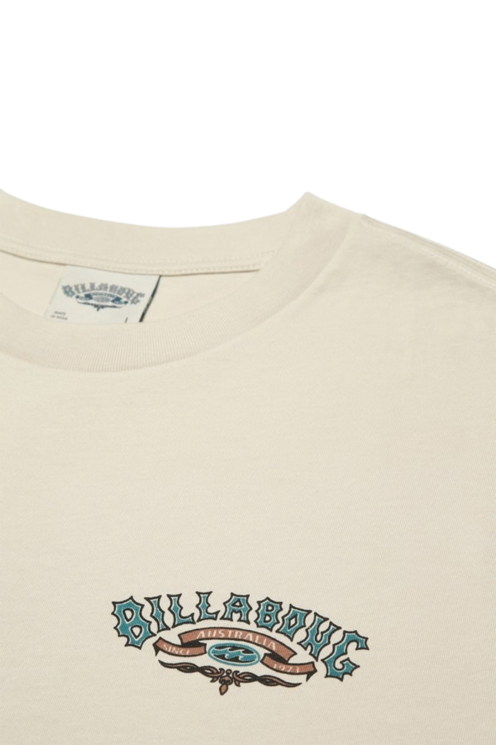 Billabong Heritage OG Mens T-Shirt Oatmeal