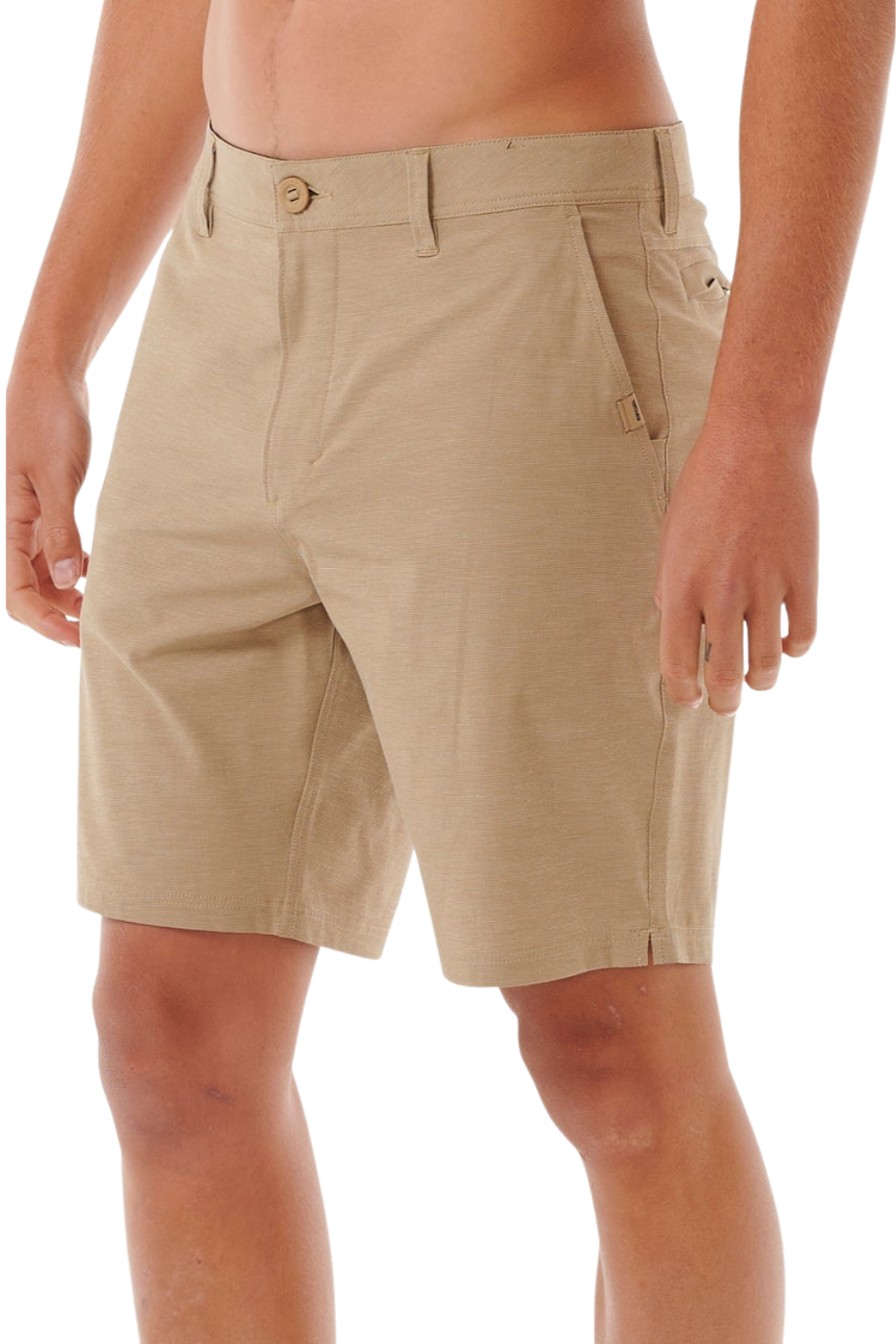 Rip Curl Phase Nineteen Mens Boardwalk 19" Shorts Khaki