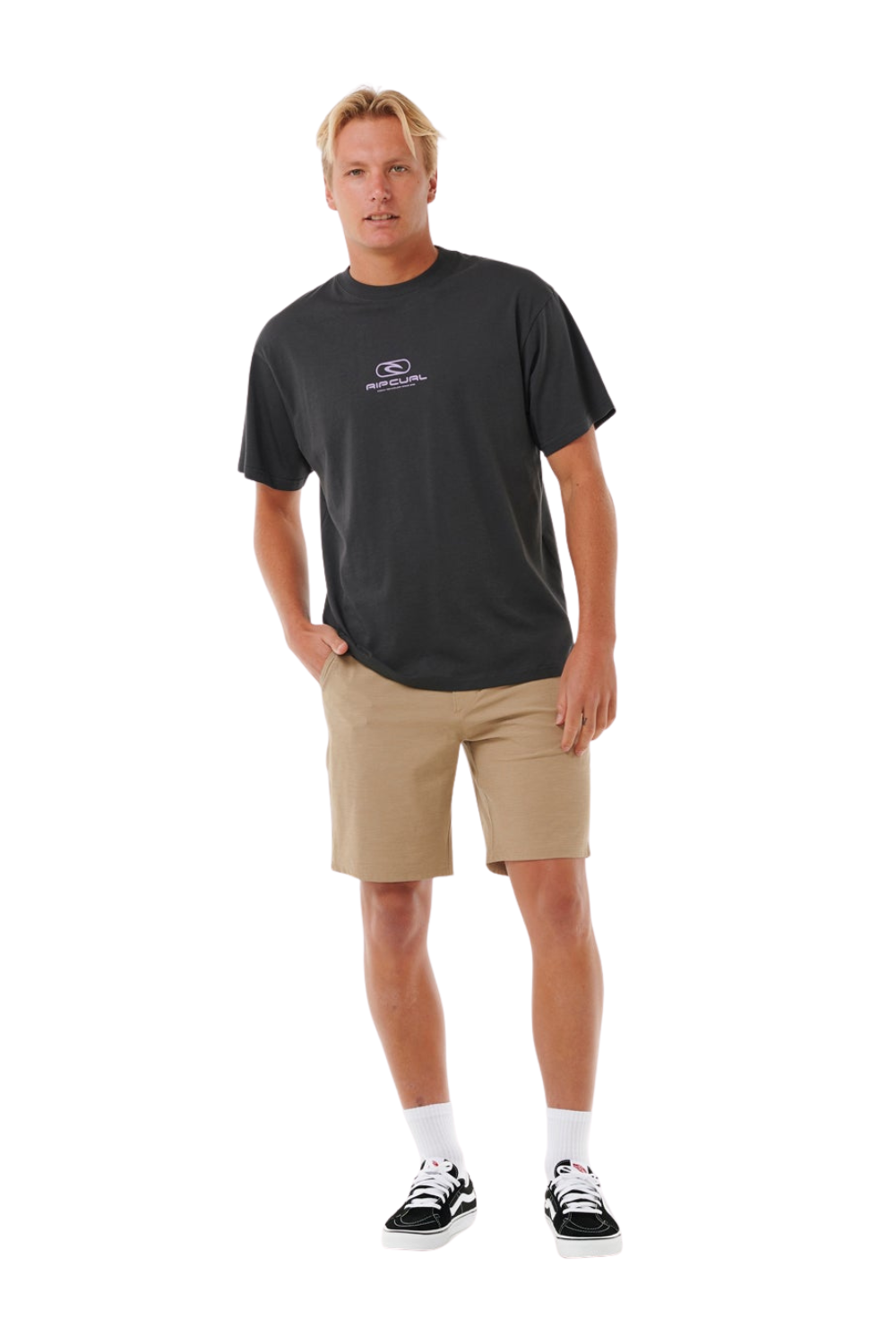 Rip Curl Phase Nineteen Mens Boardwalk 19" Shorts Khaki