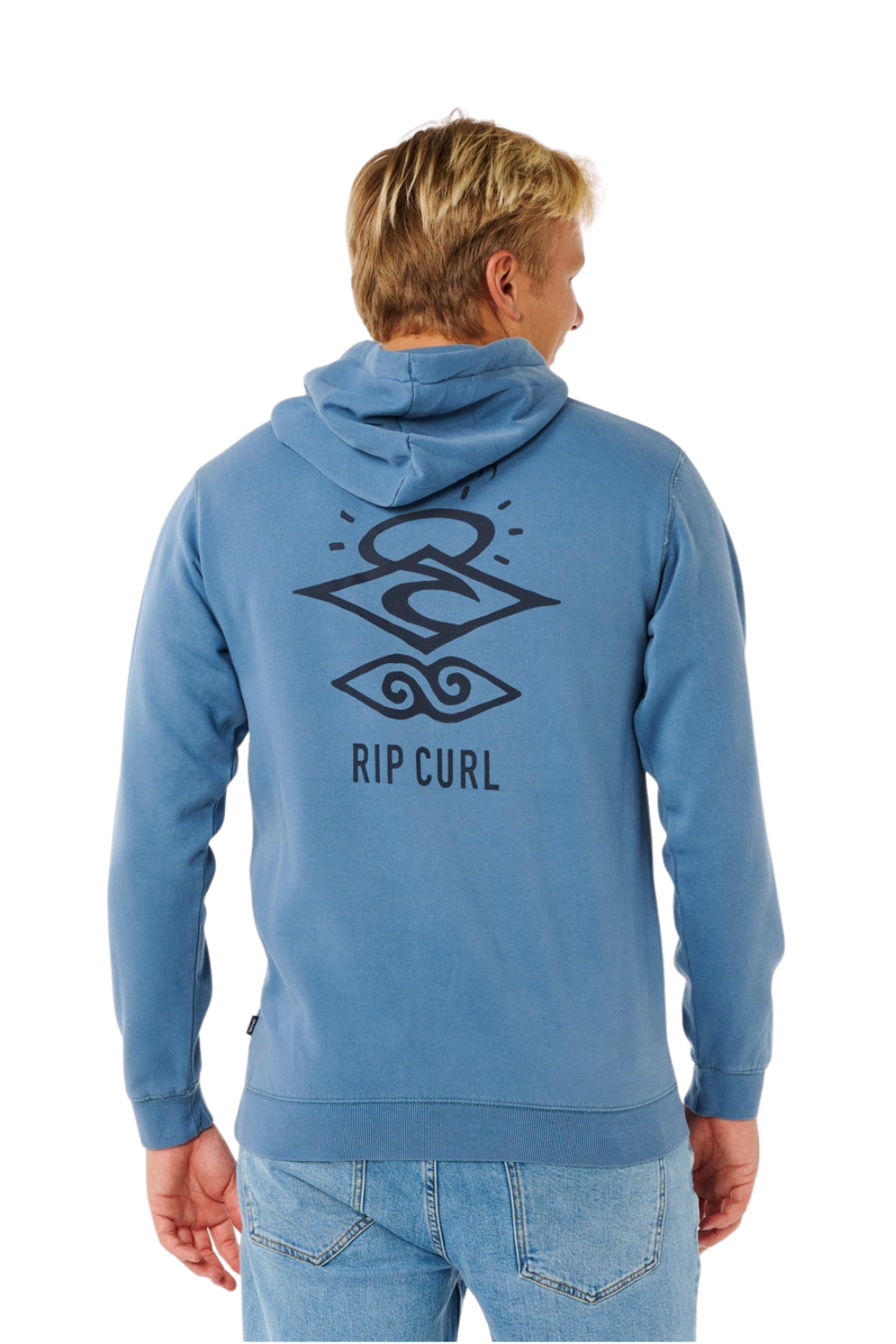 Rip Curl Search Icon Mens Hoodie Bluefin