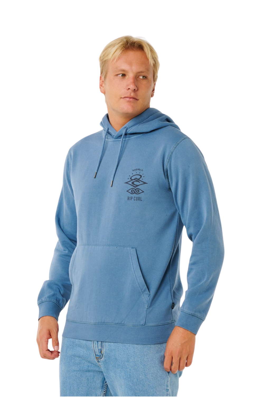 Rip Curl Search Icon Mens Hoodie Bluefin
