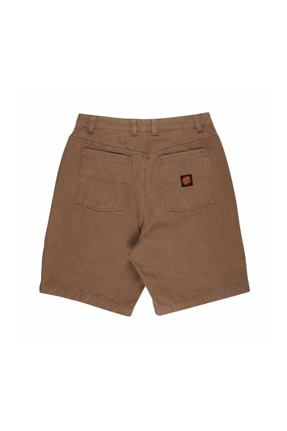 Santa Cruz Mens Big Shorts Taupe