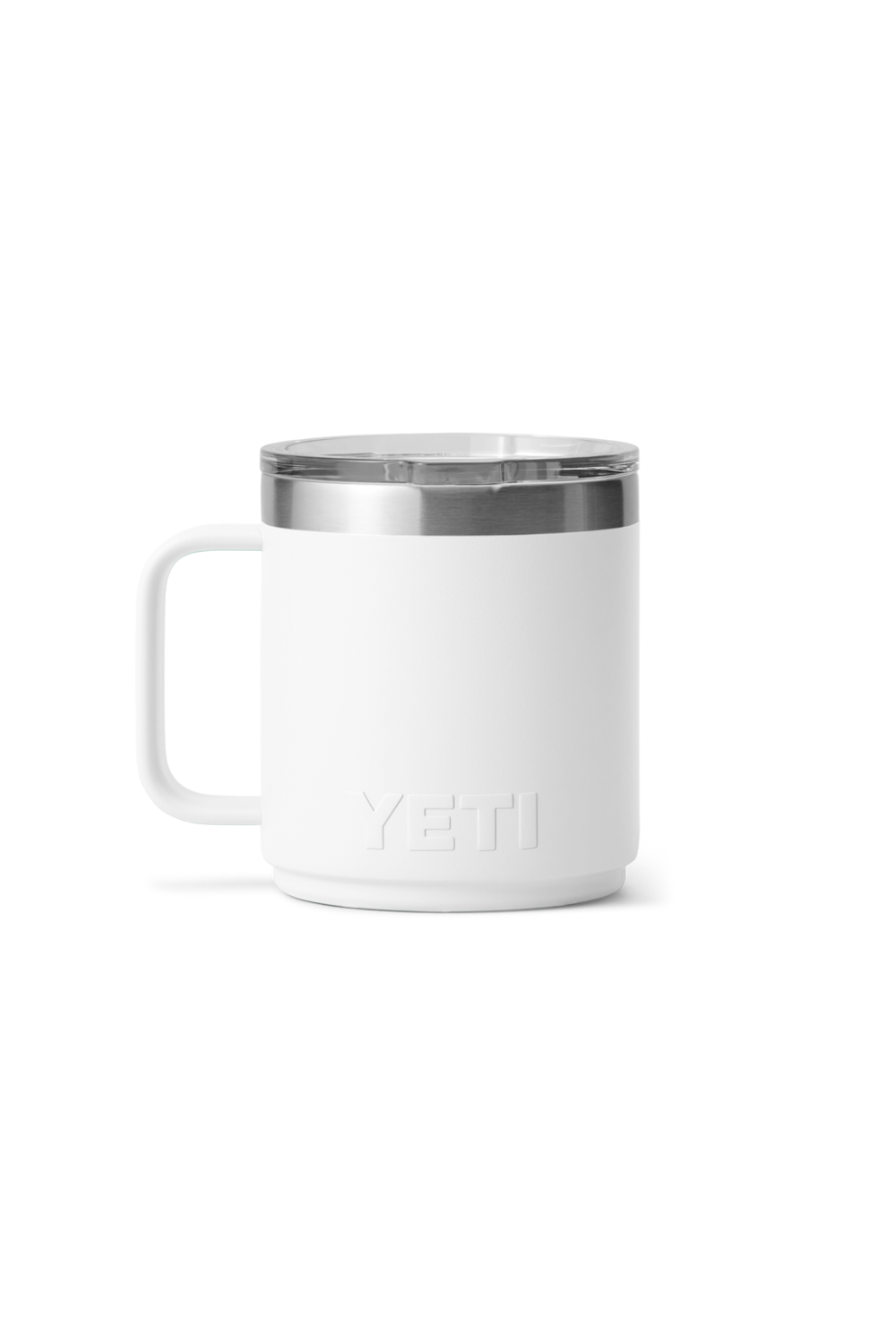 Yeti Rambler 10 Oz Stackable Mug With Ceramic Lining White