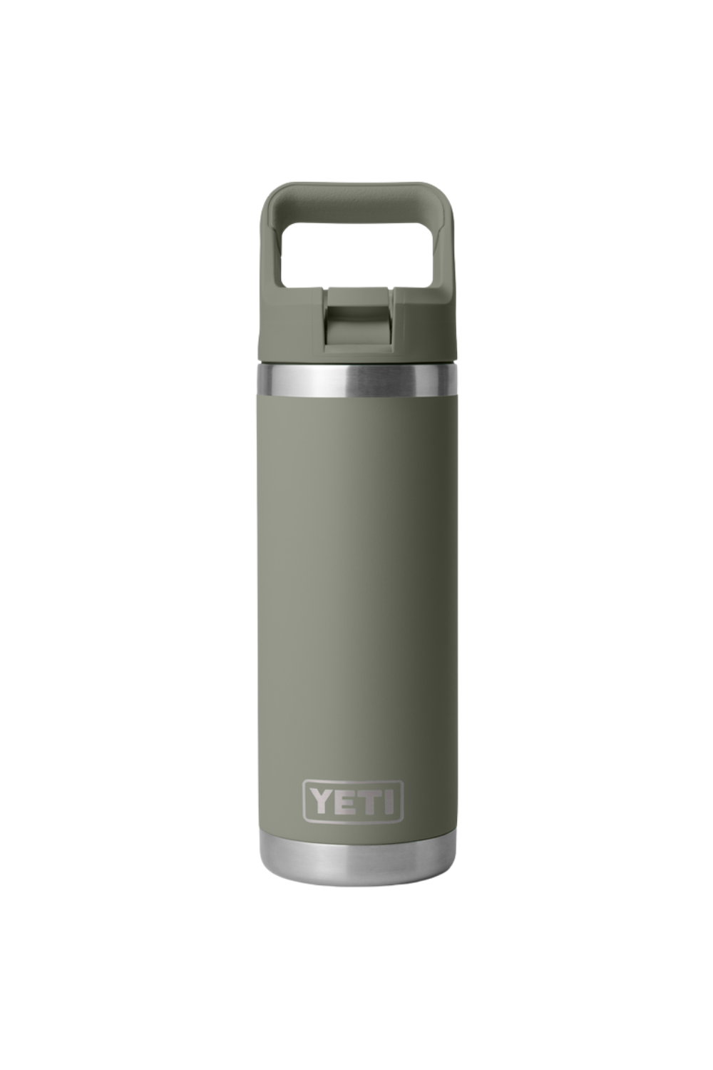Yeti Rambler 18 Oz Straw Bottle Pampa Green