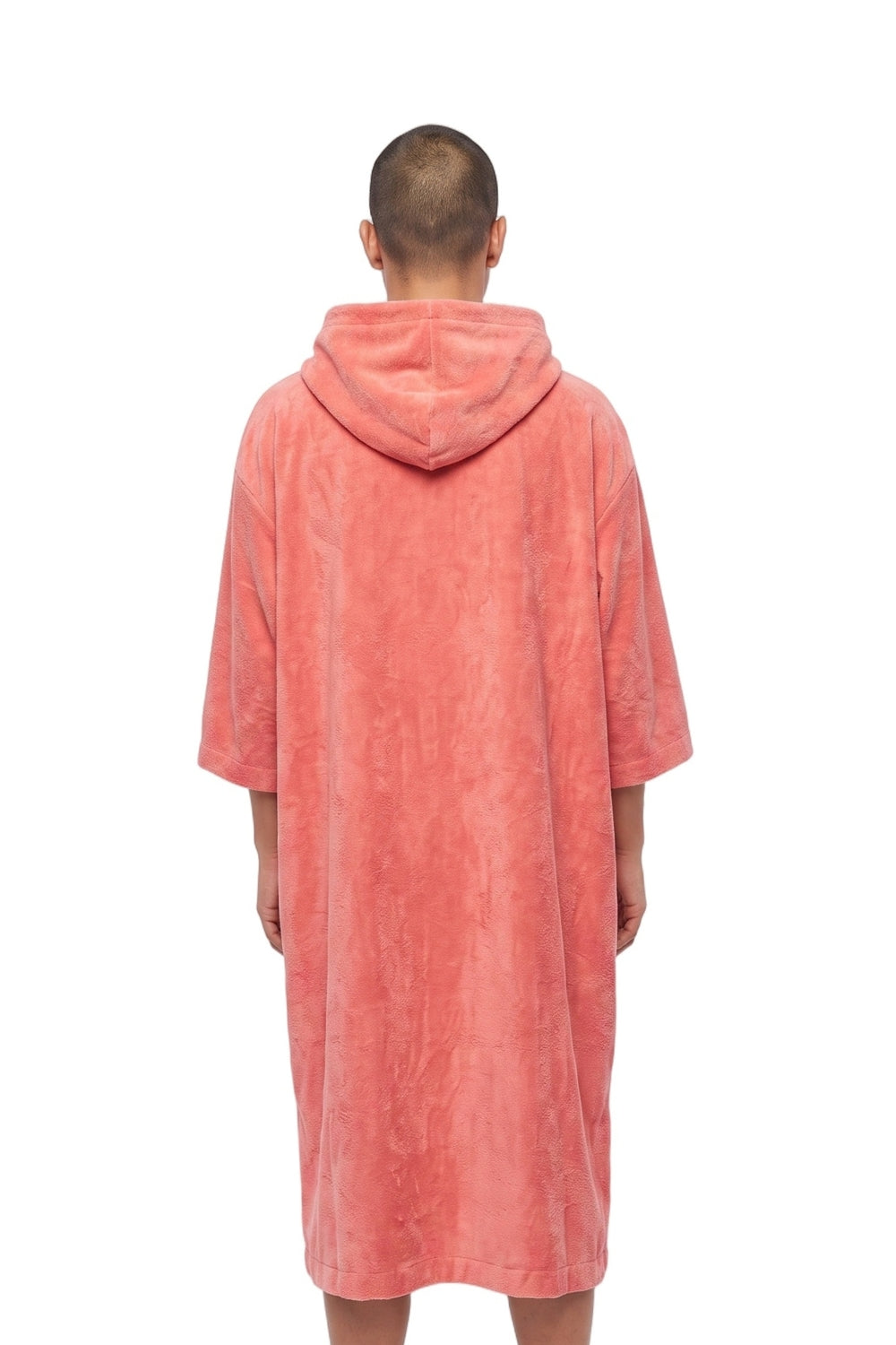 Tiki Adults Hooded Change Robe Living Coral