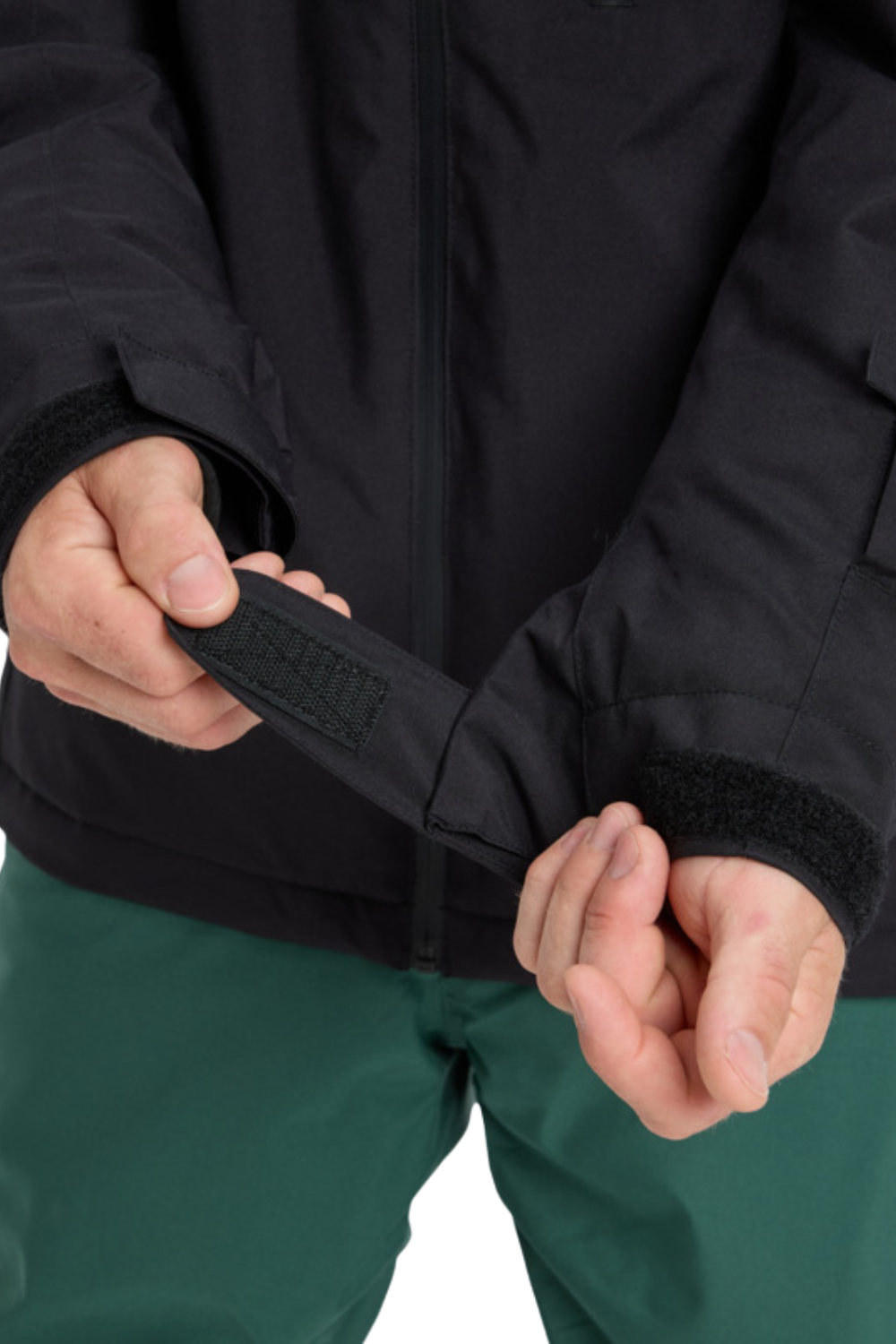 Quiksilver Mens Titano Technical Snow Jacket True Black