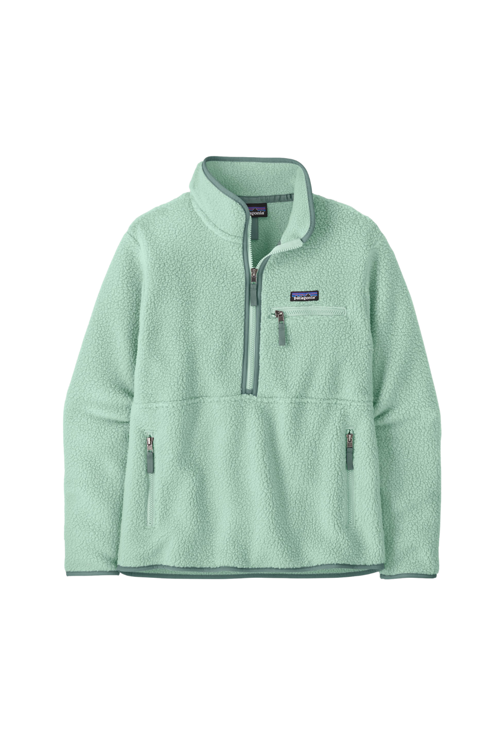 Patagonia Womens Retro Pile Marsupial Fleece Thin Ice