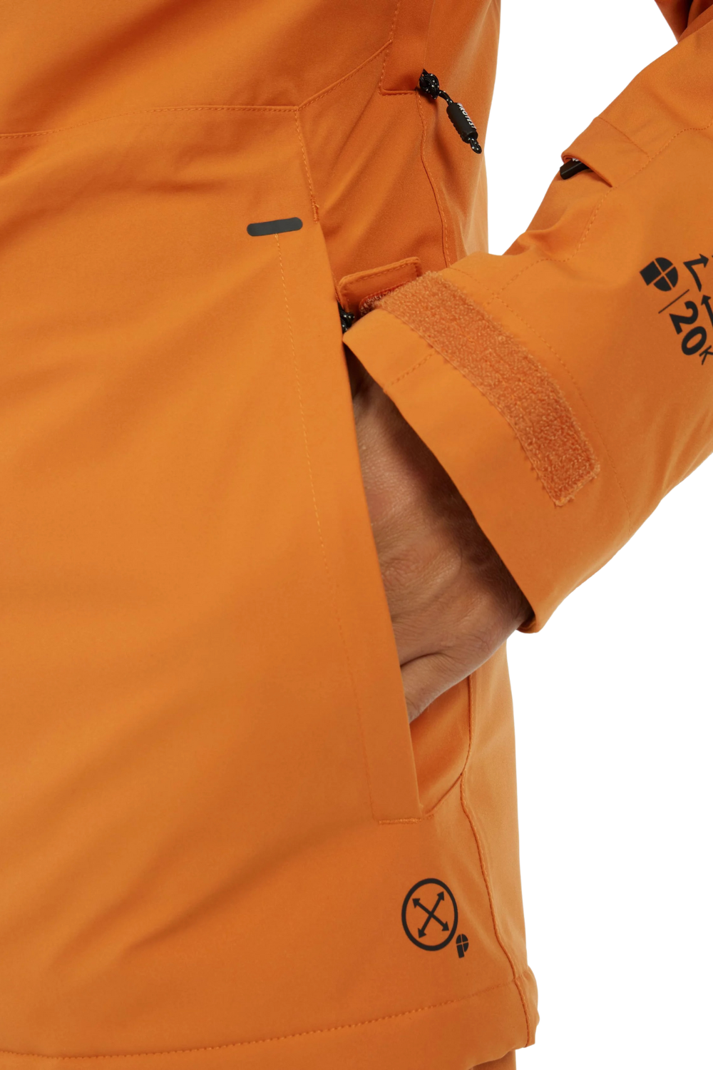 Protest PRTTimothy Snow Jacket Caramel Yellow