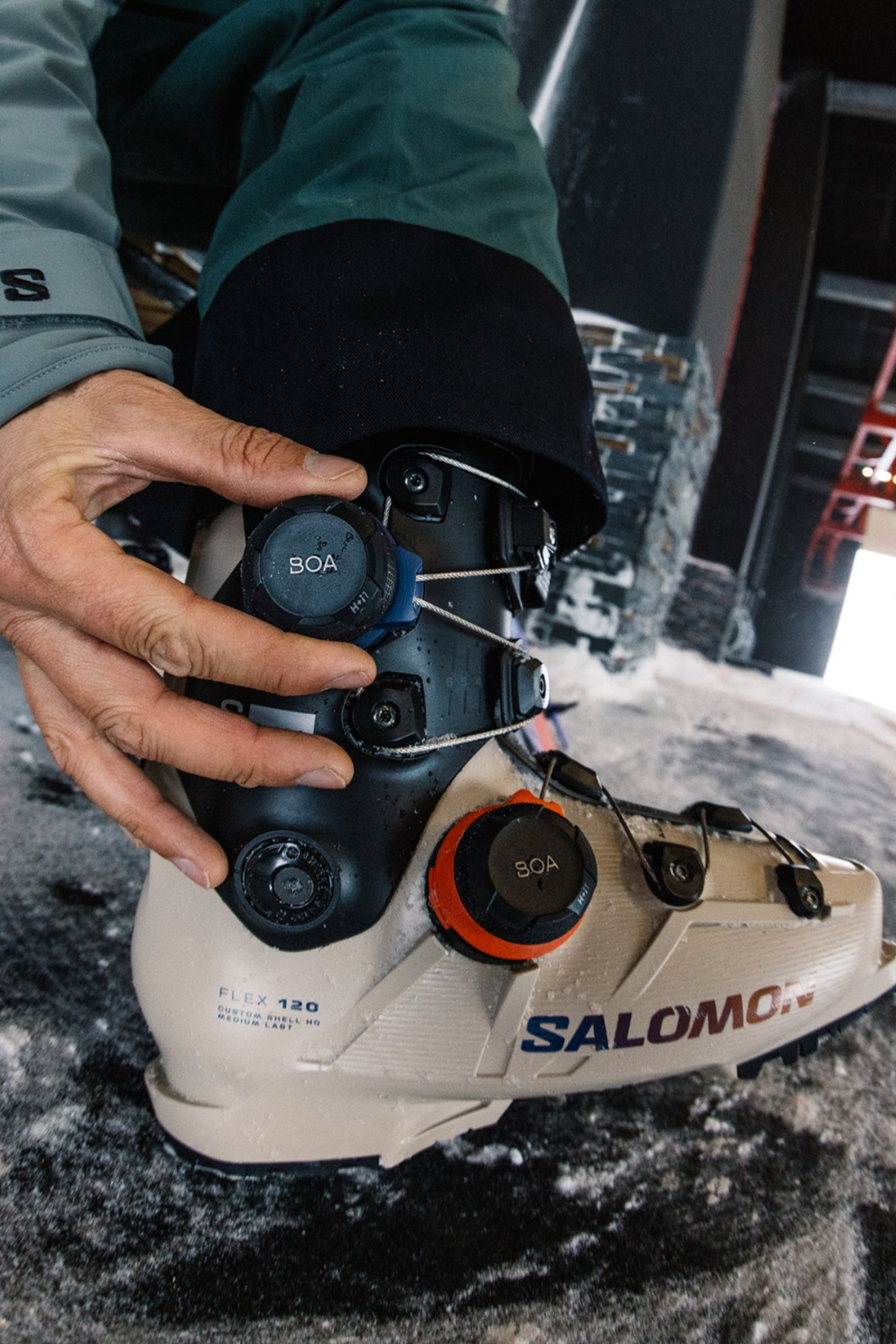 Salomon S/Pro Supra Dual Boa 120 Mens Ski Boots Humu