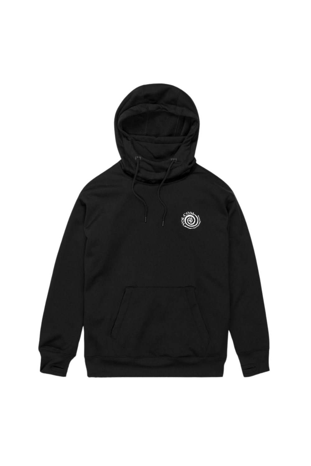 Volcom Riding Hydro Womens Hoodie Black