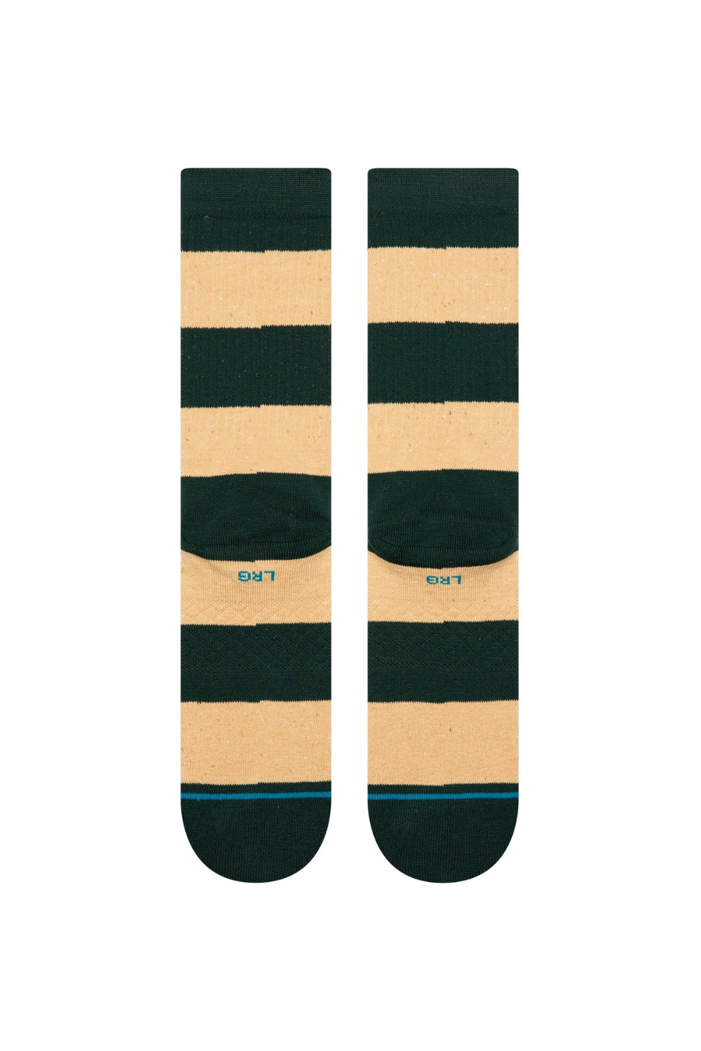 Stance Nep Stripe Crew Socks Pine