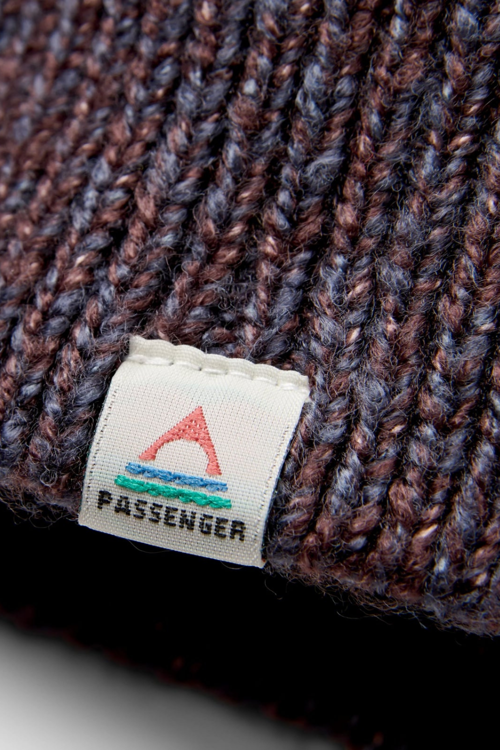 Passenger Fog Mens Knitted Jumper Charcoal
