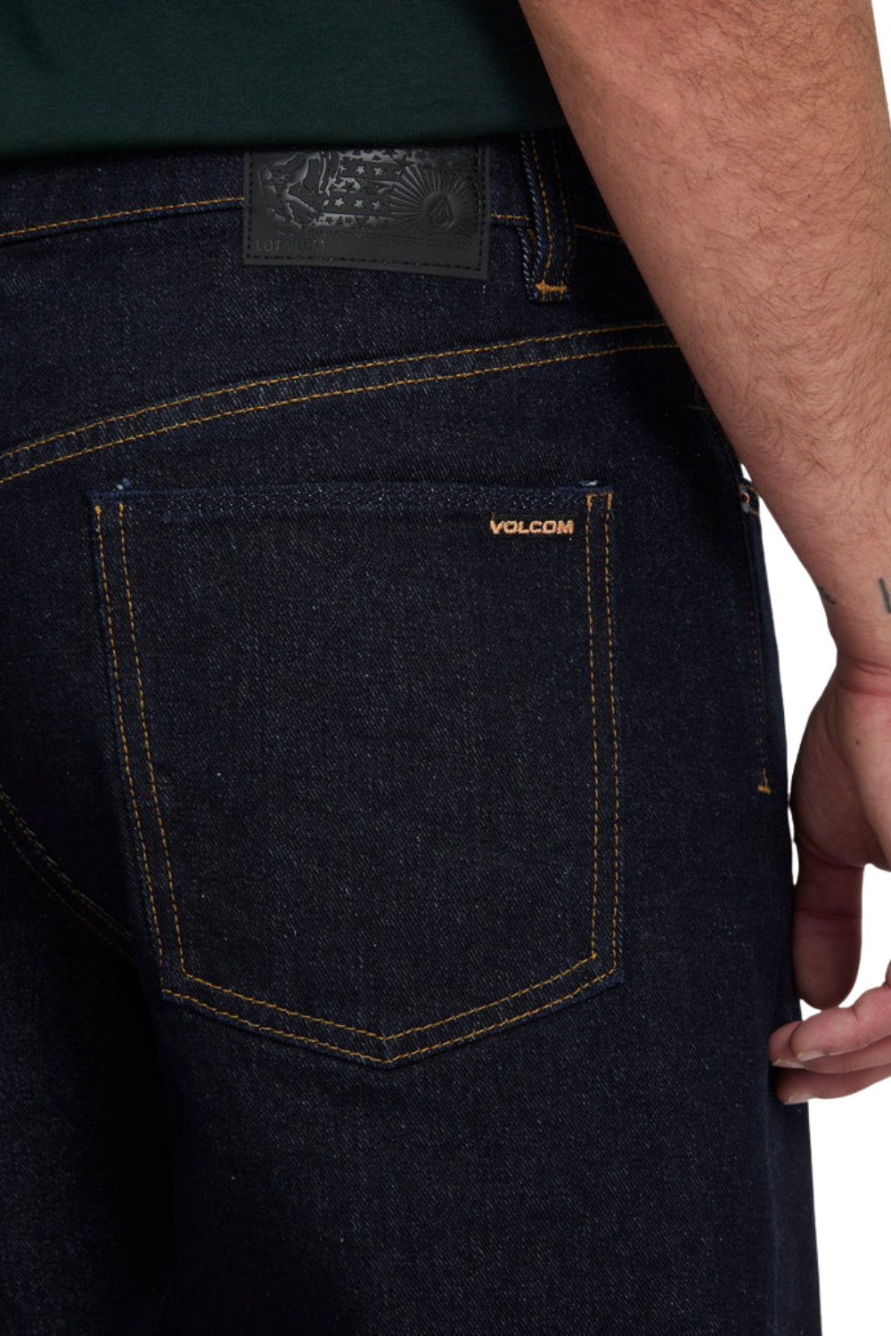Volcom Fivedown Mens Jeans Raw