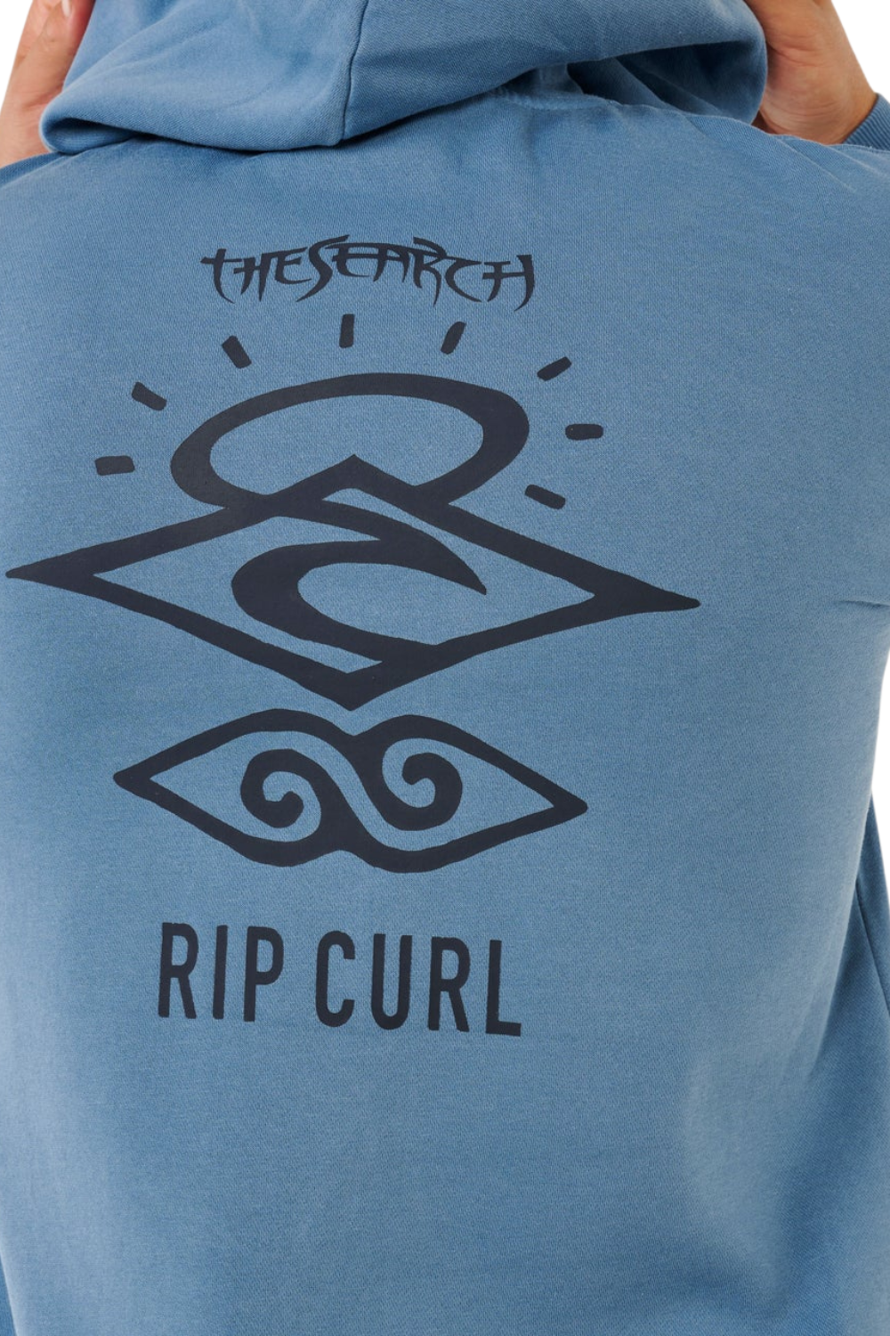 Rip Curl Search Icon Mens Hoodie Bluefin