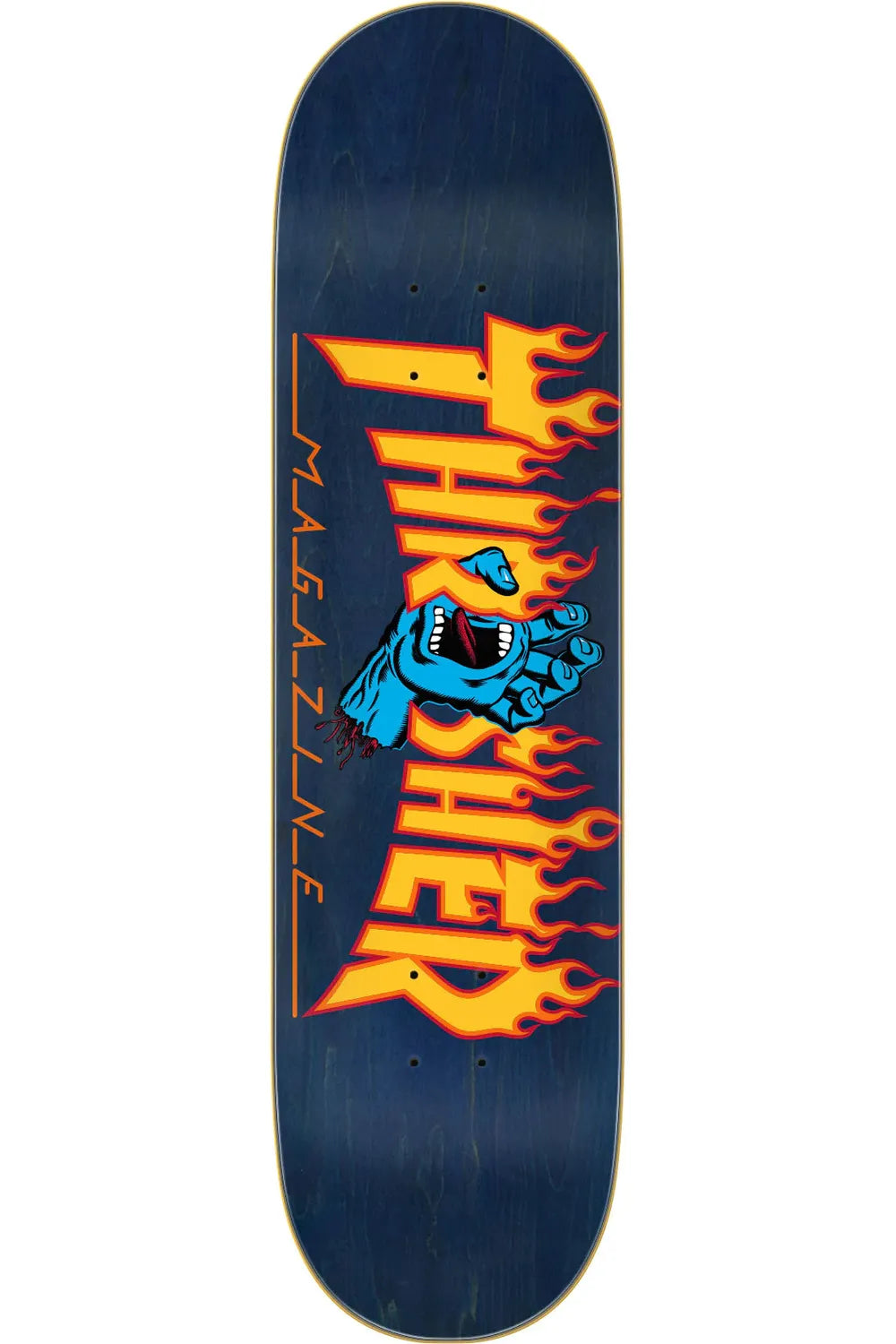 Santa Cruz X Thrasher Screaming Flame Logo 8.25In X 31.8In Deck