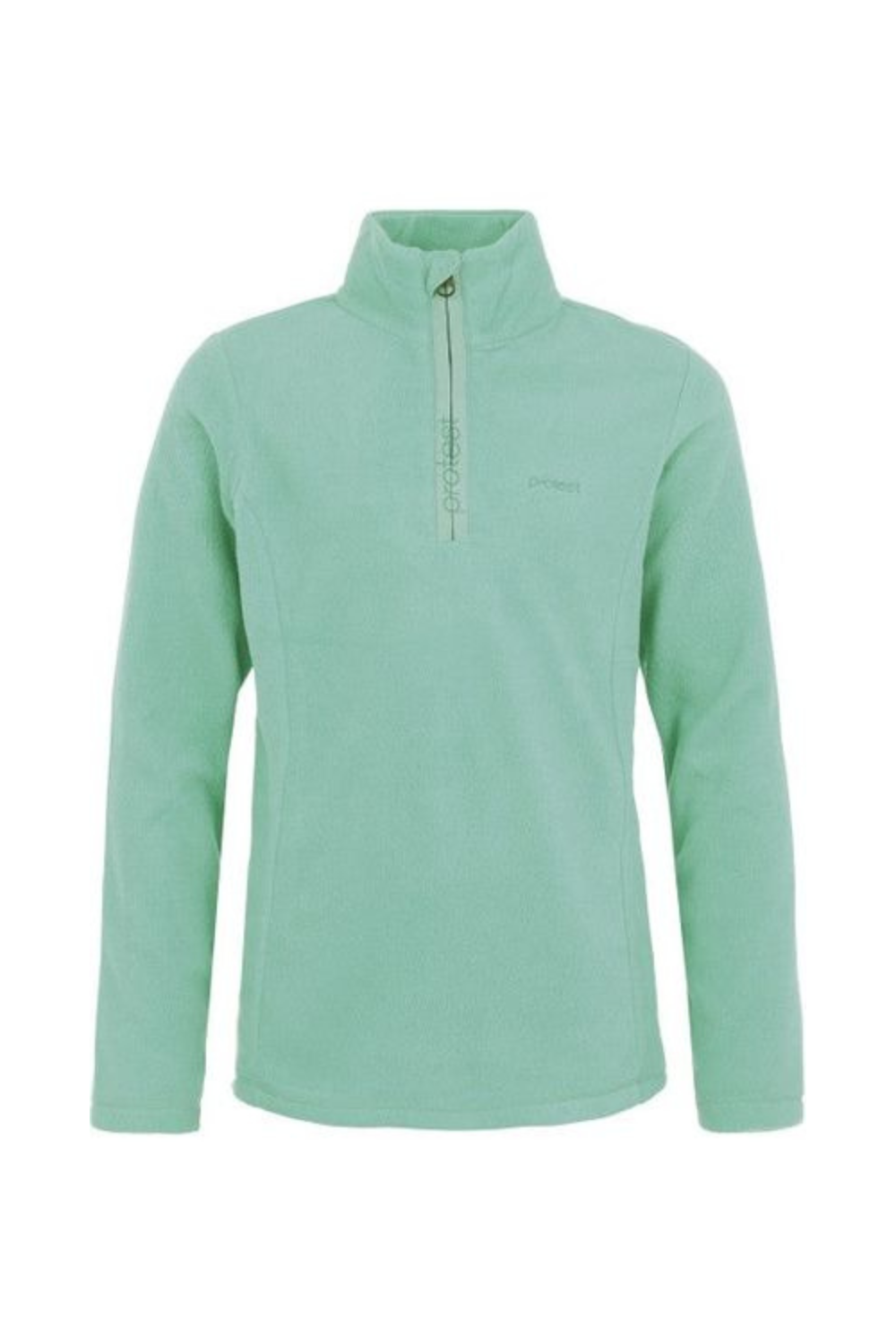 Protest Mutey Junior 1/4 Zip Top Green Baygreen