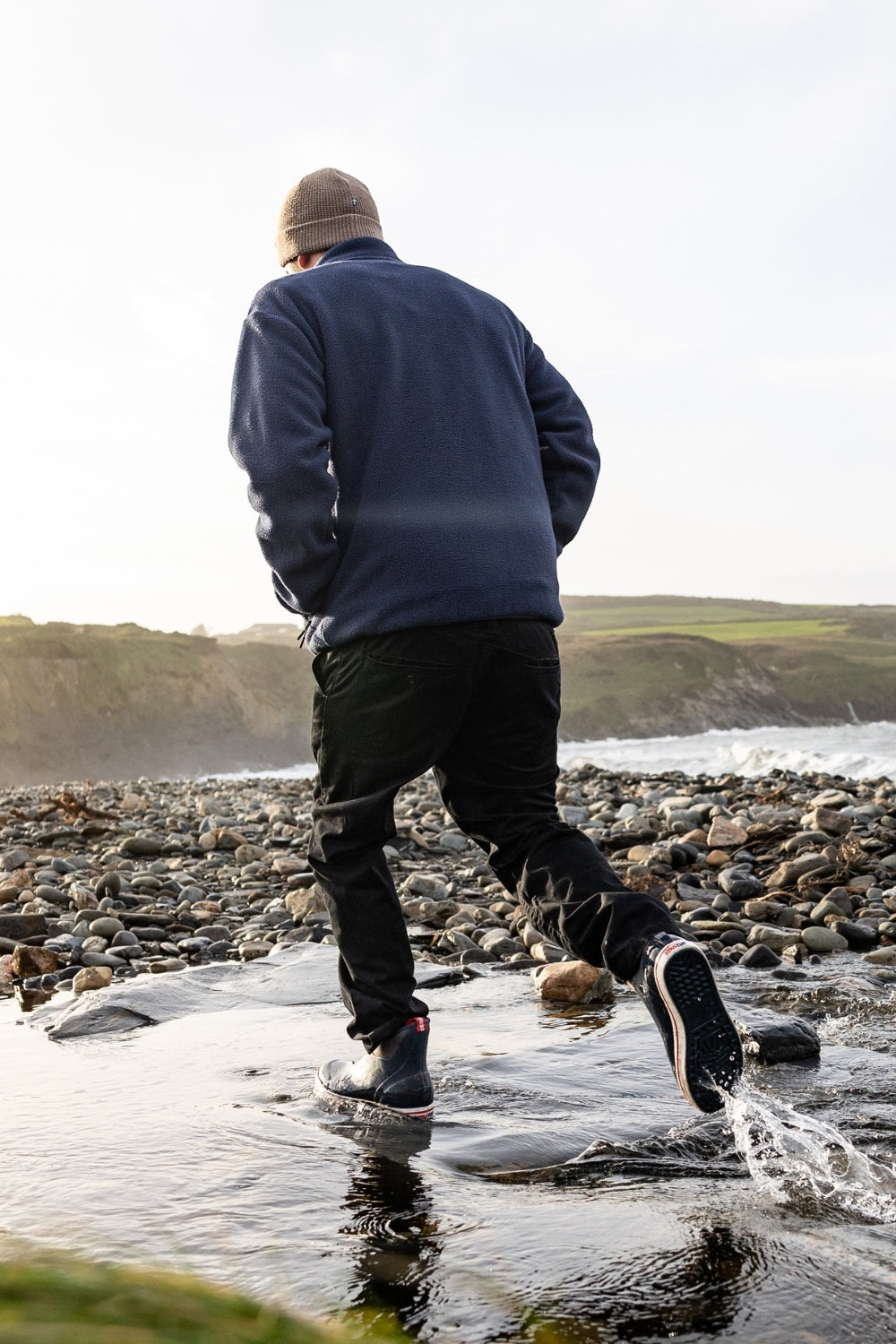 BamBooBay Boulder Fleece Navy