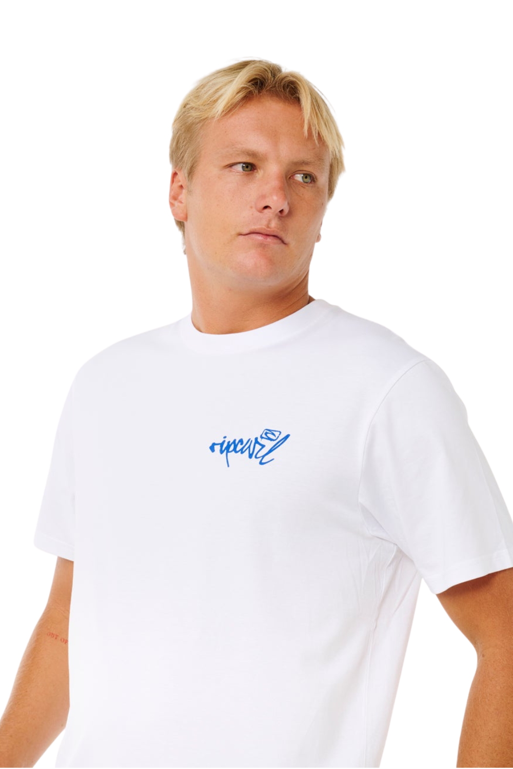 Rip Curl Inner Visions Hack Mens T-Shirt White