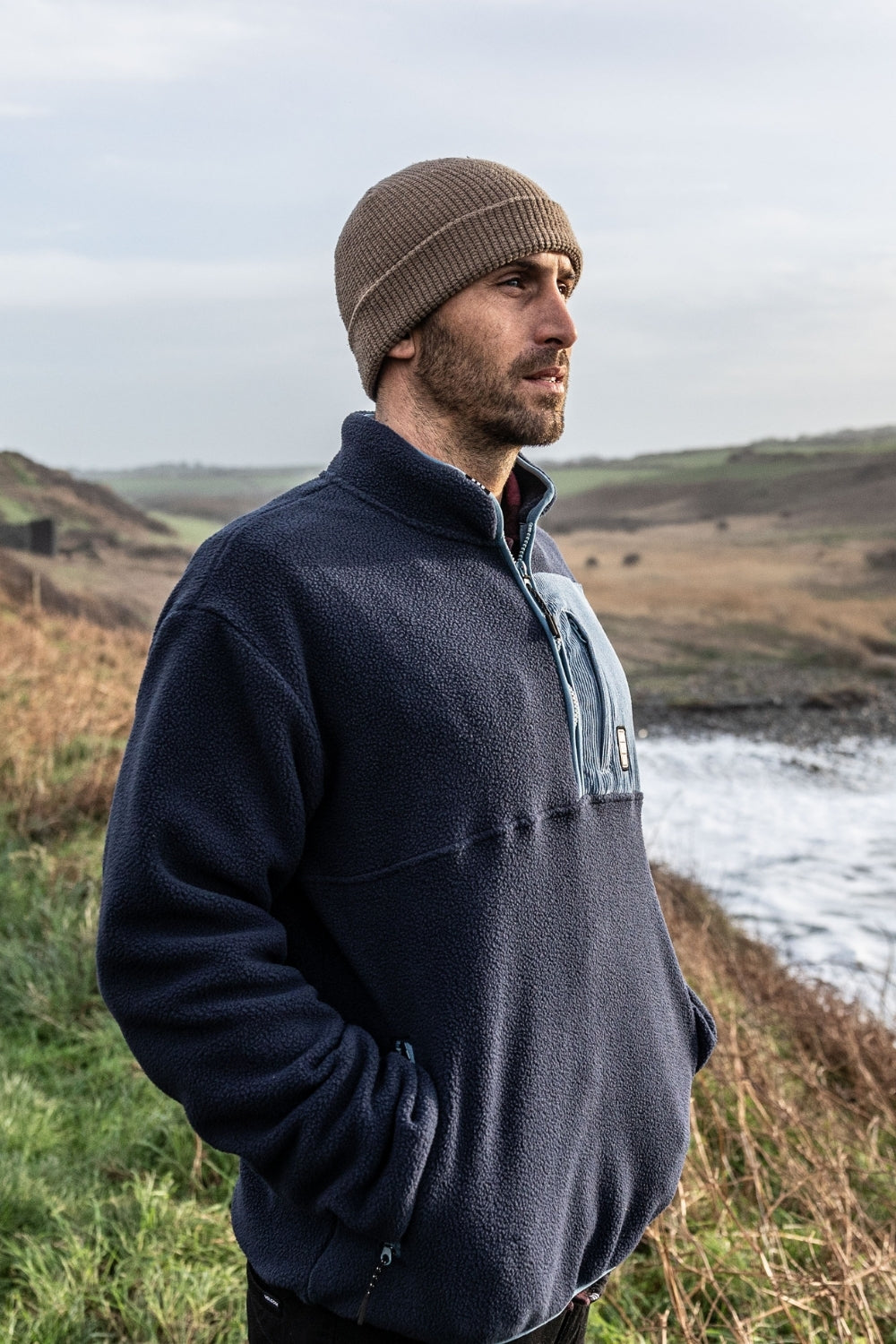 BamBooBay Boulder Fleece Navy