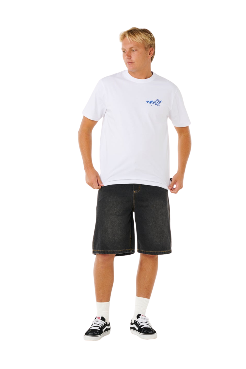 Rip Curl Inner Visions Hack Mens T-Shirt White