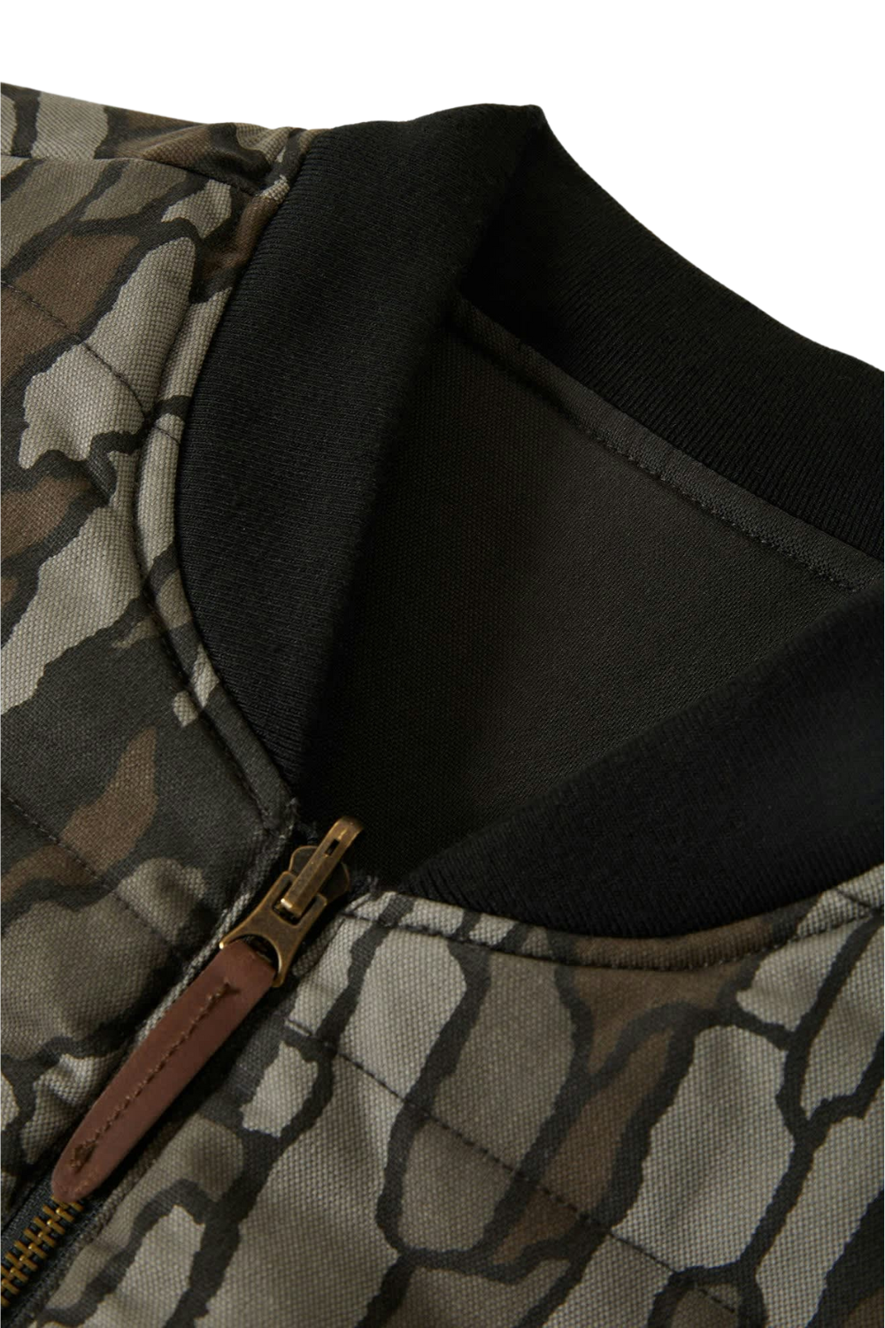 Brixton Builders Abraham Reversible Vest Bark Camo
