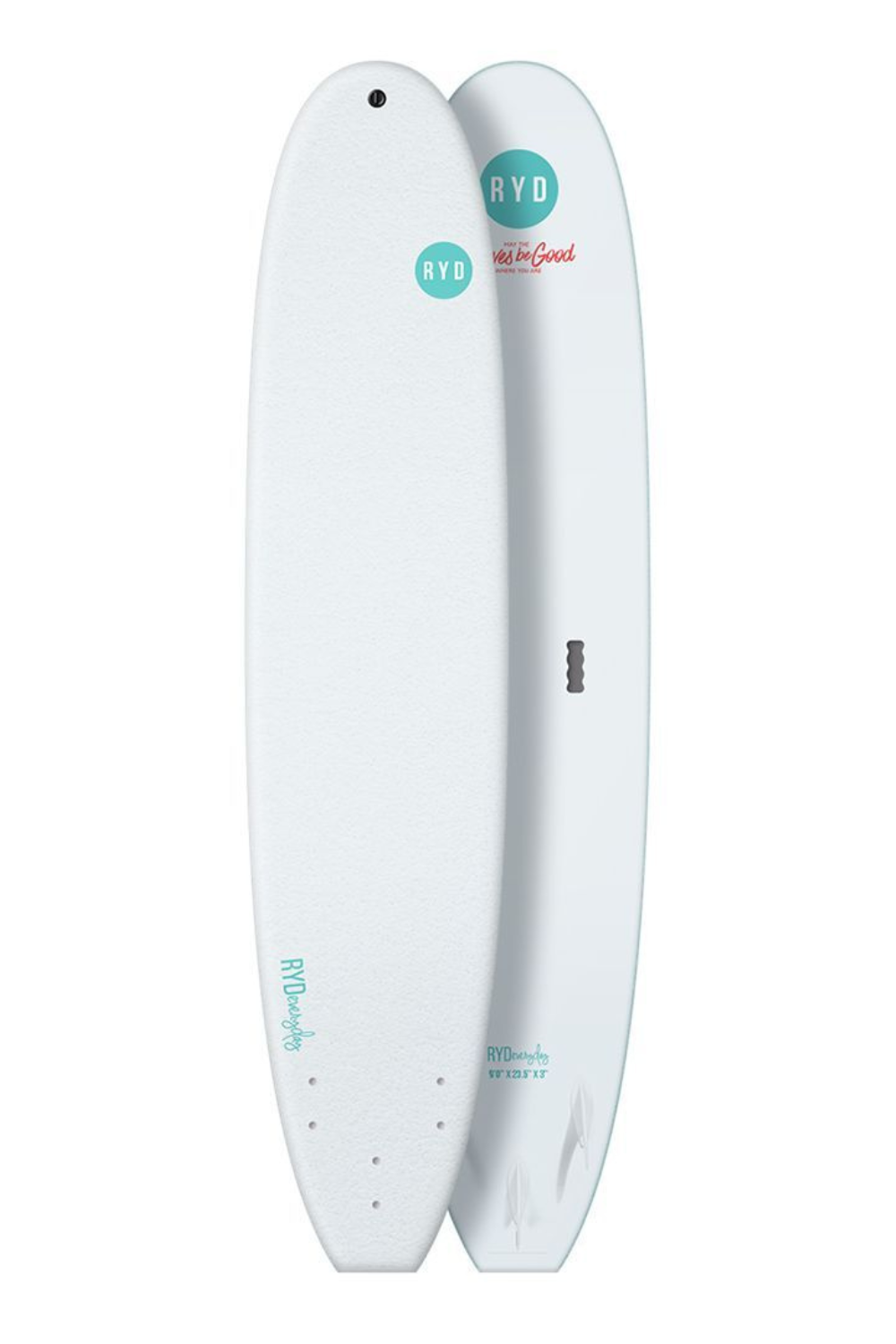 RYD Everyday Soft Top Surfboard White