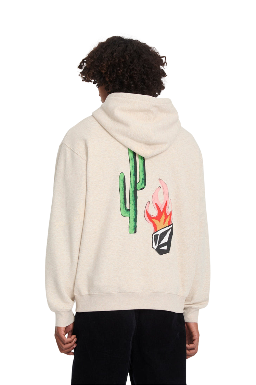 Volcom Mickey Mason Mens Hoodie Dust Heather