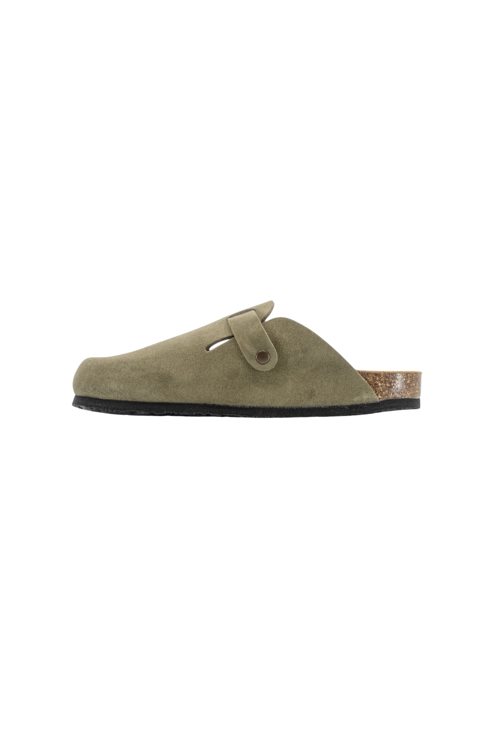 Plakton Blogg Afelpado Womens Clog Light Kaki