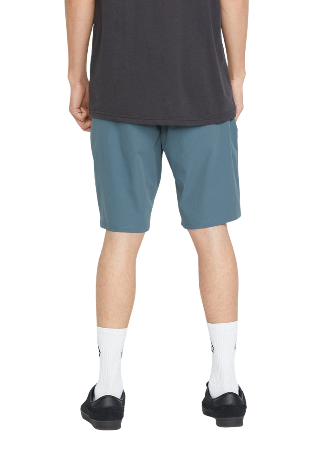 Volcom Frickin Cross Shred Mens 20" Hybrid Shorts Dark Slate