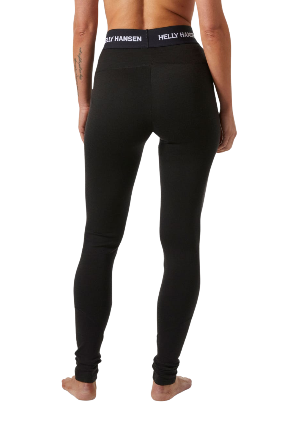 Helly Hansen Womens Lifa Merino Midweight Pant Base Layer Black