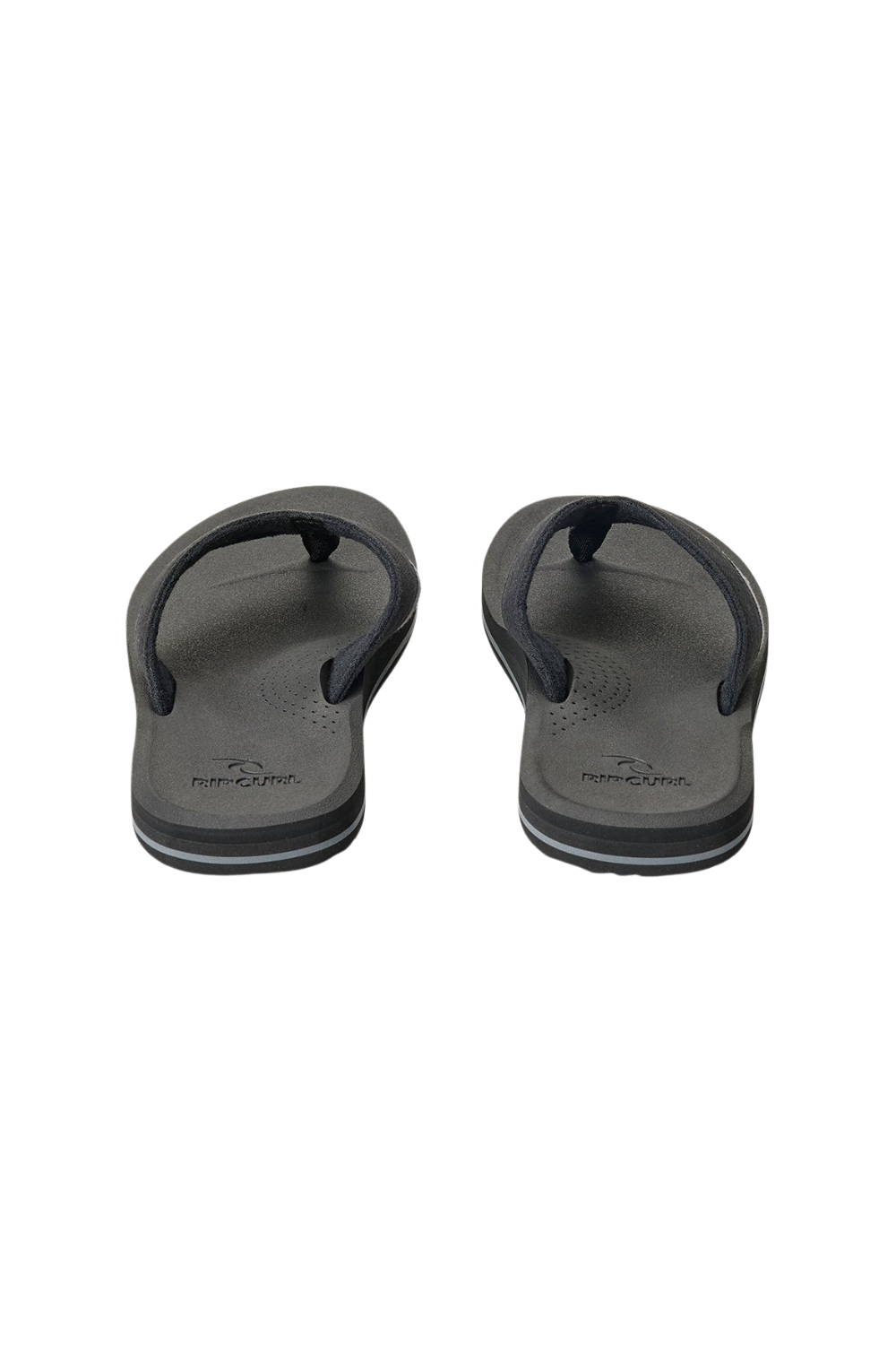 Rip Curl Reactor 2.0 Bloom Mens Open Toe Flip Flops Black