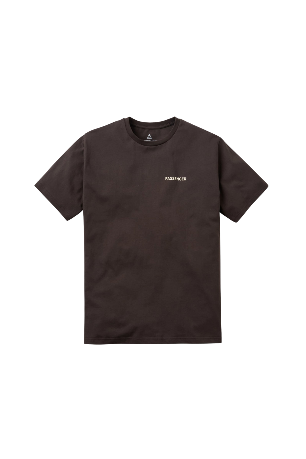 Passenger Cutout Mens Organic Cotton T-Shirt Espresso