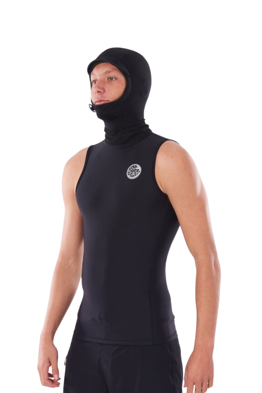 Rip Curl Flashbomb Polypro Hood Vest Black