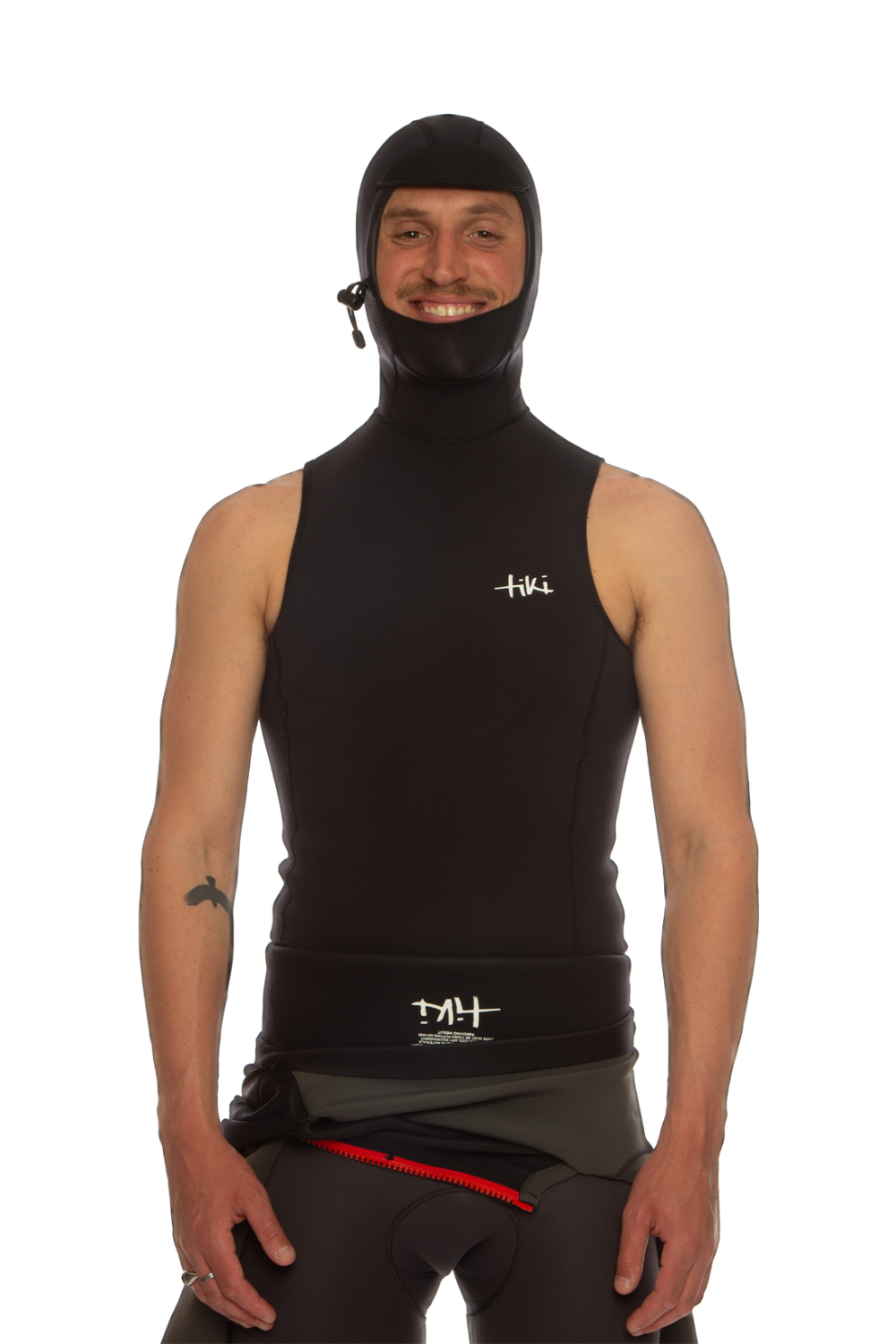 Tiki Hooded Thermal Vest