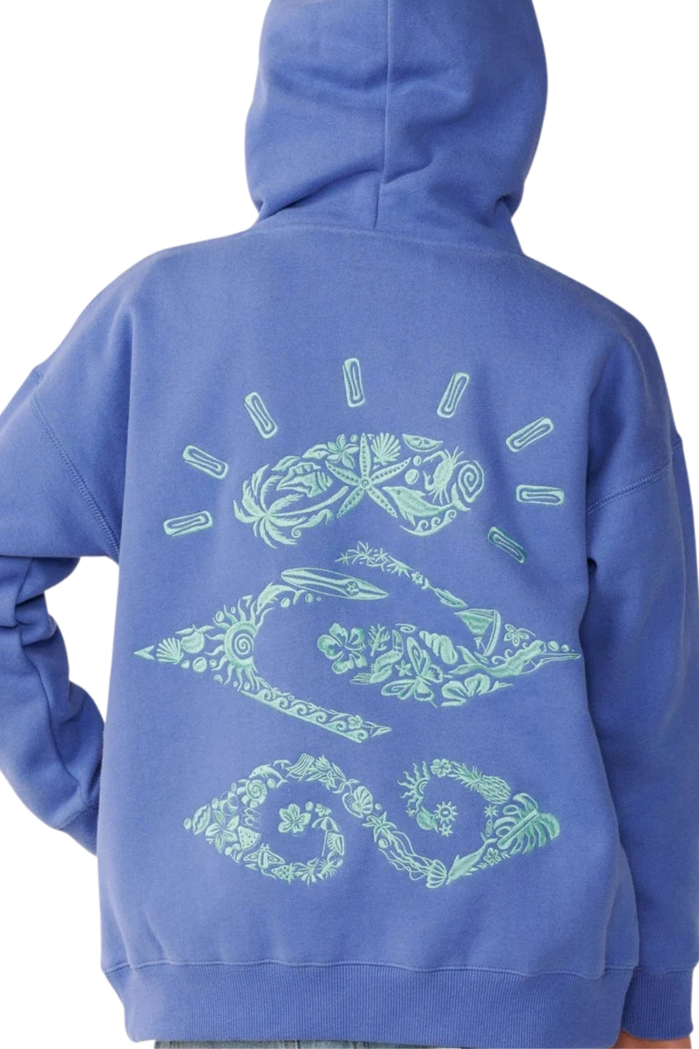 Rip Curl Sunkissed Search Girls Hoodie Ocean