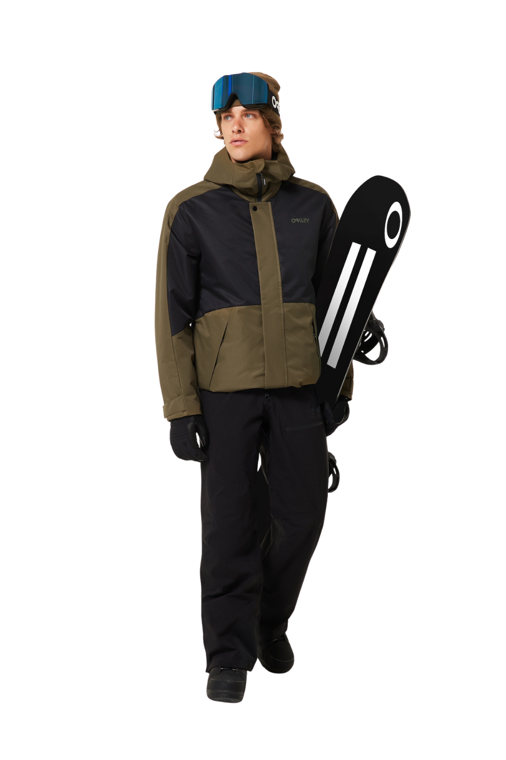 Oakley Mens Range RC Snow Jacket 2.0 Army Green