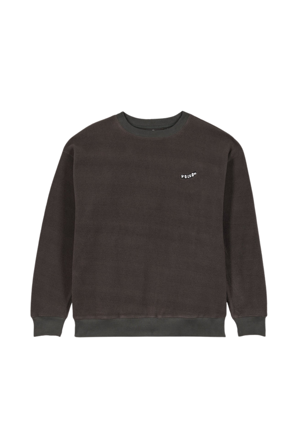 Volcom Too Kool Sweatshirt Rinsed Black