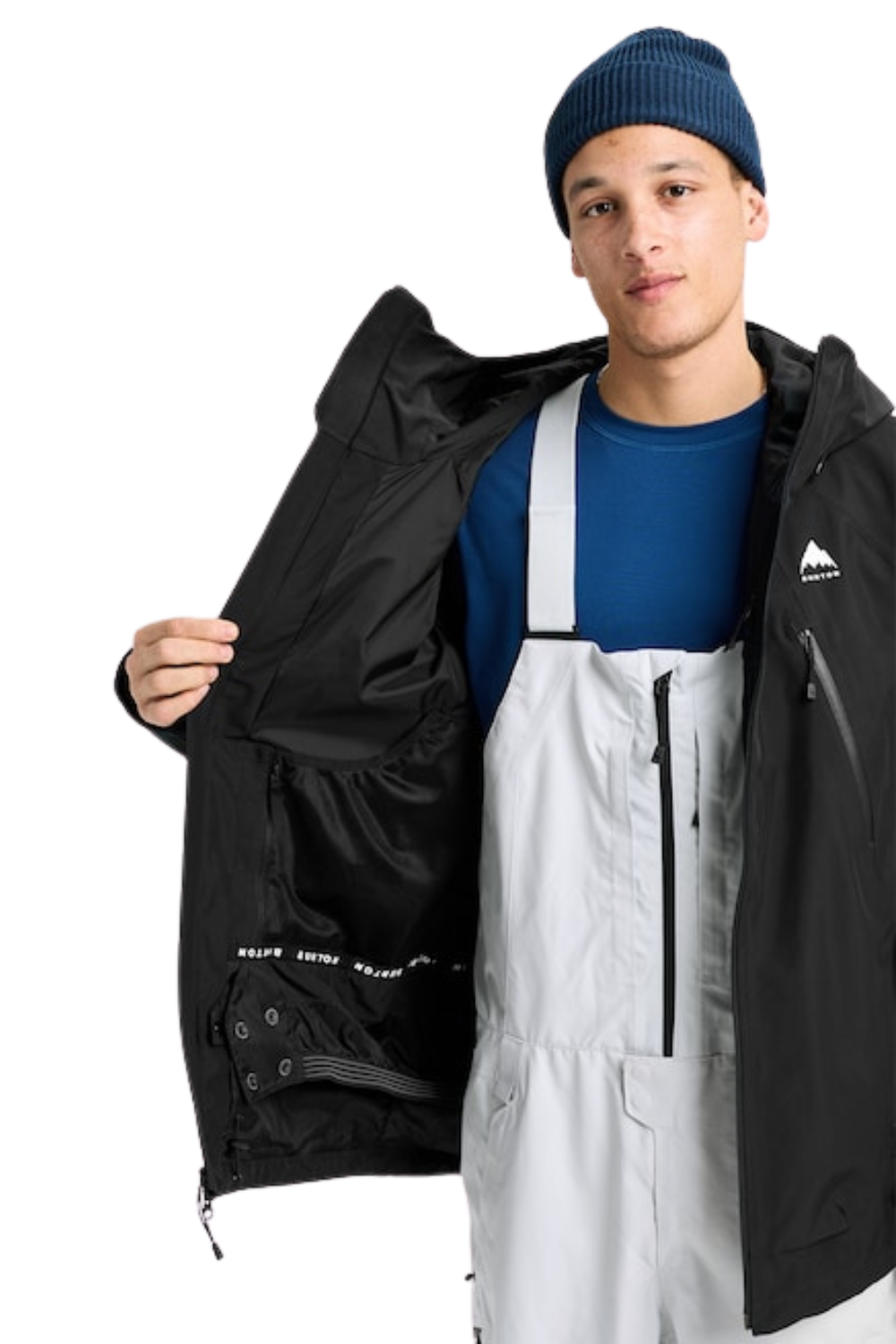 Burton Mens Reserve Gore-Tex 2L Shell Snow Jacket True Black