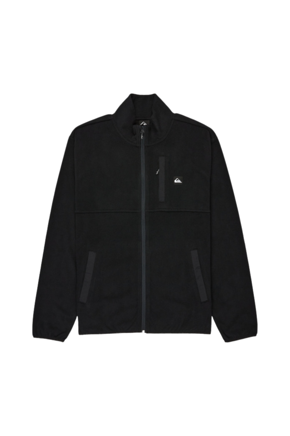 Quiksilver Mens No Destination Full Zip Fleece Black