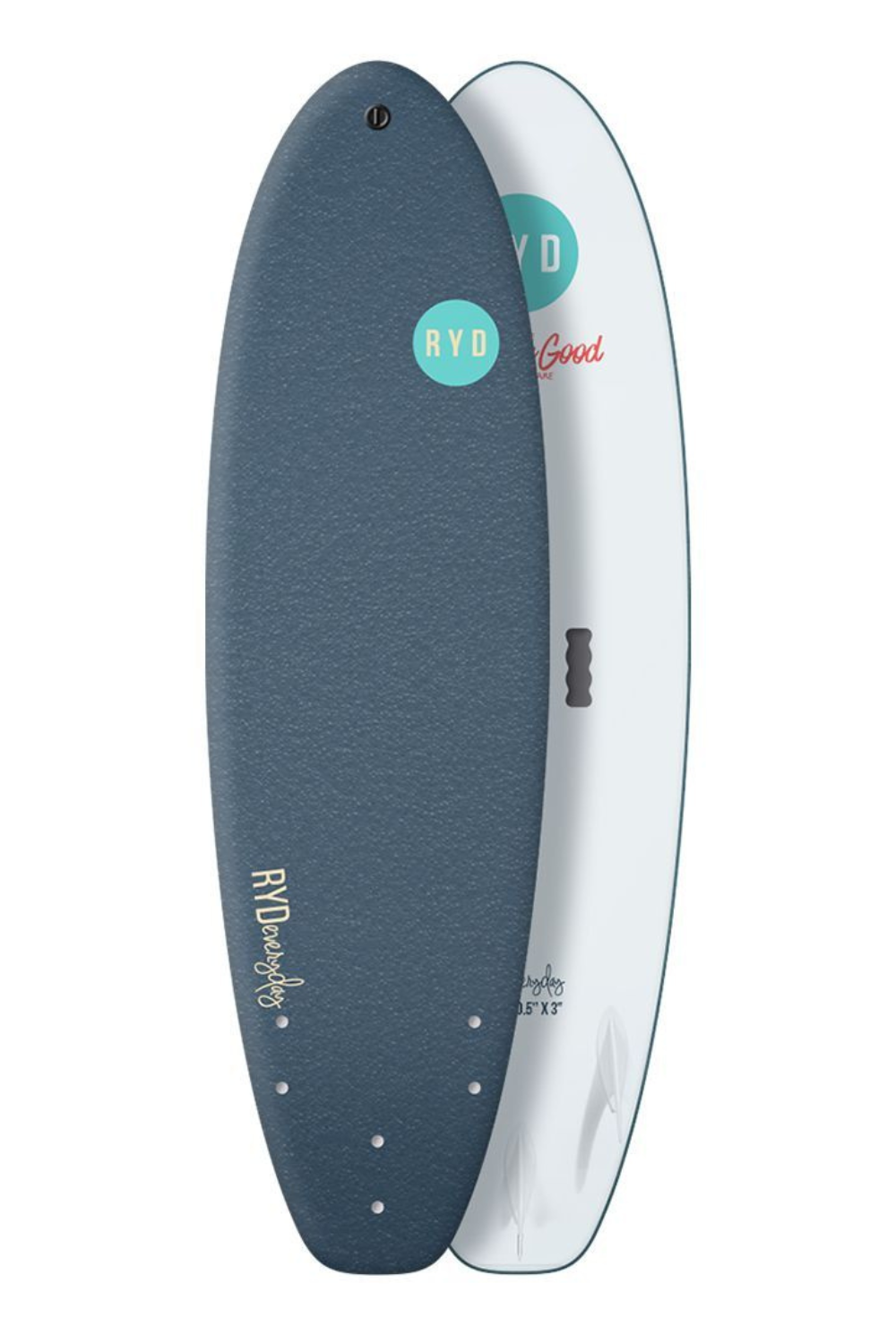 RYD Everyday Soft Top Surfboard Deep Blue