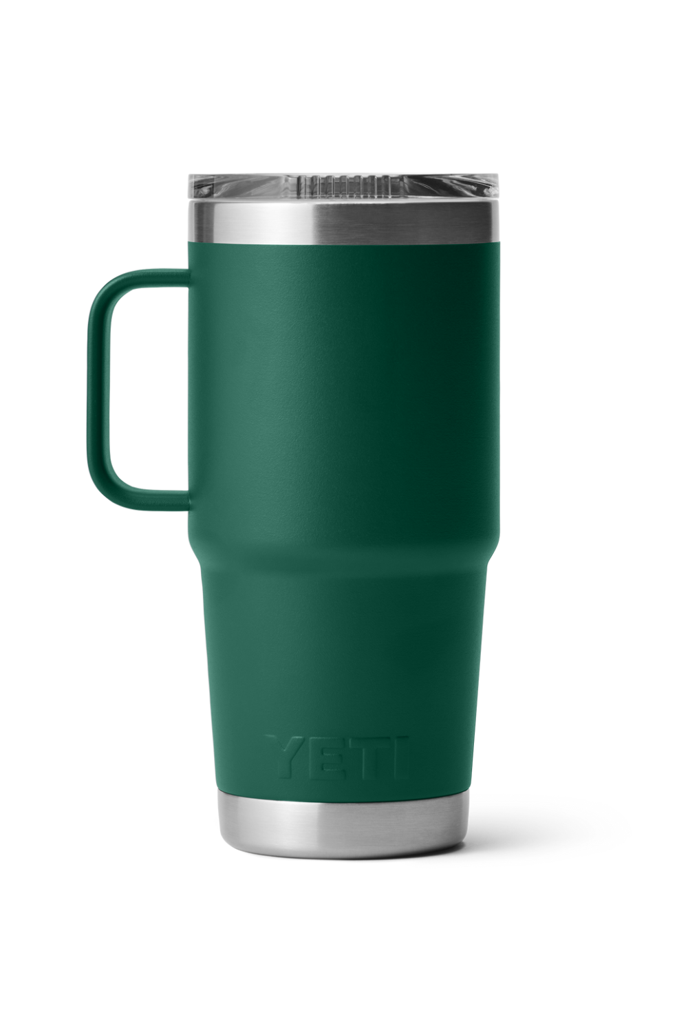 Yeti Rambler 20 Oz Travel Mug Black Forest Green