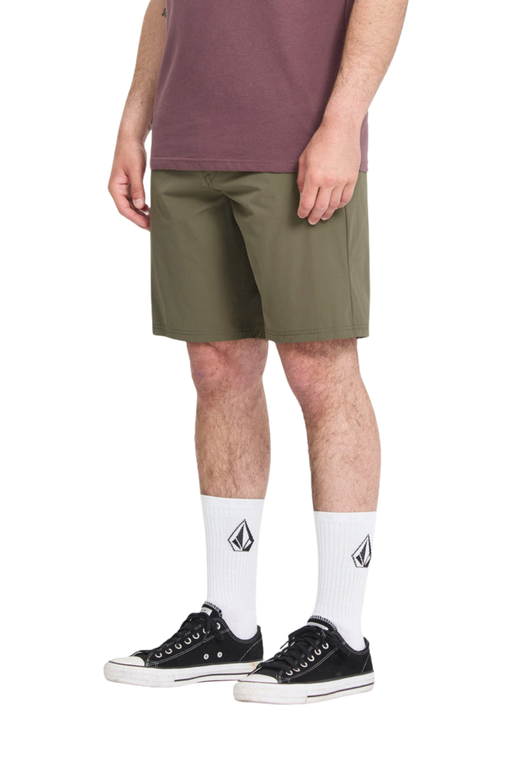 Volcom Frickin Cross Shred Mens 20" Hybrid Shorts Surplus
