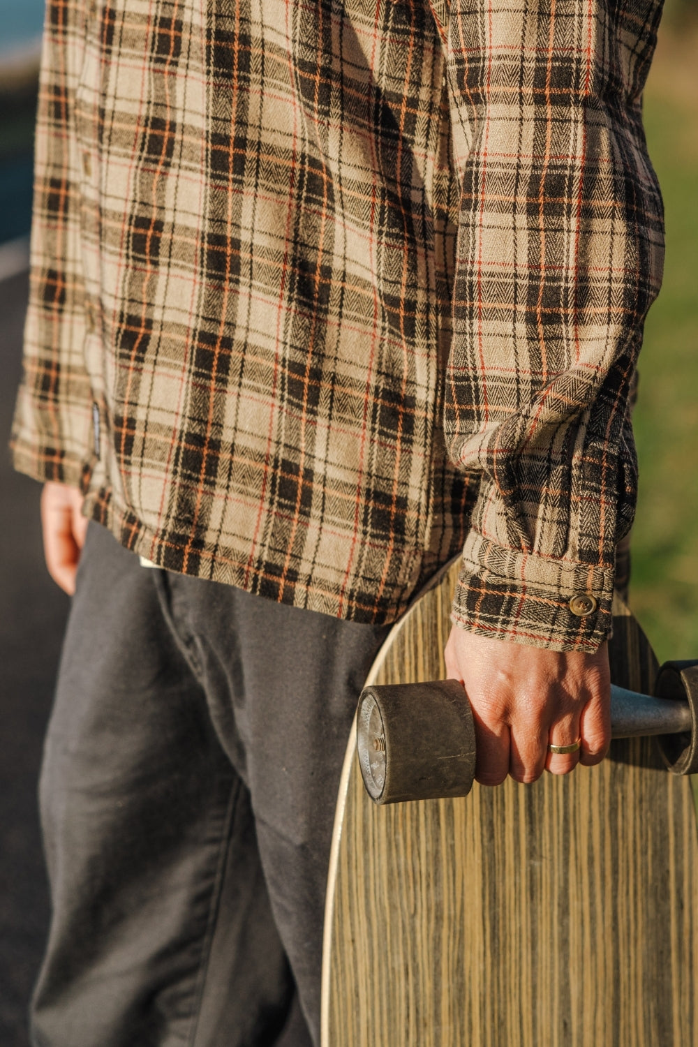 BamBooBay Sea To Sky Shirt Brown