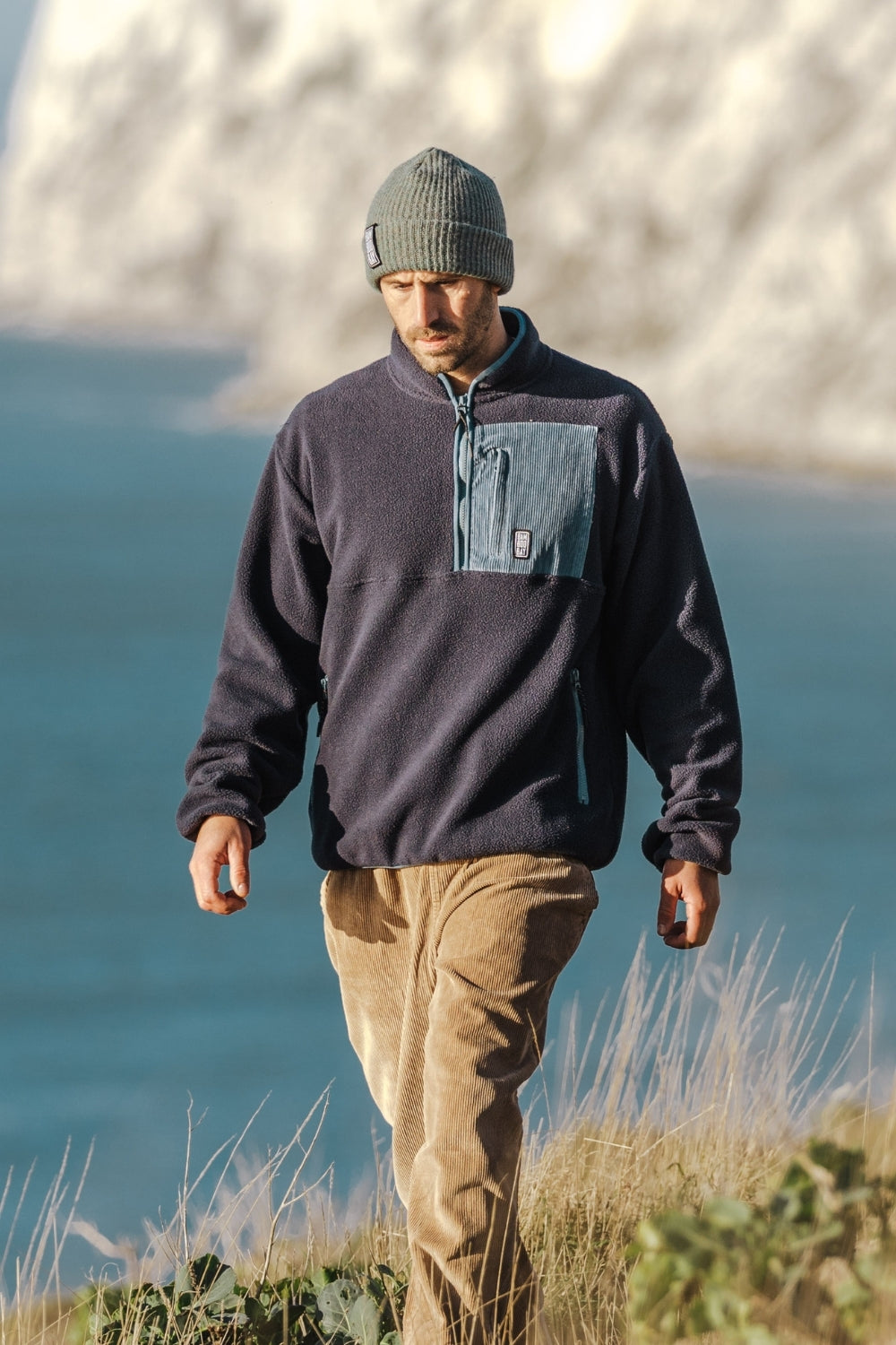 BamBooBay Boulder Fleece Navy