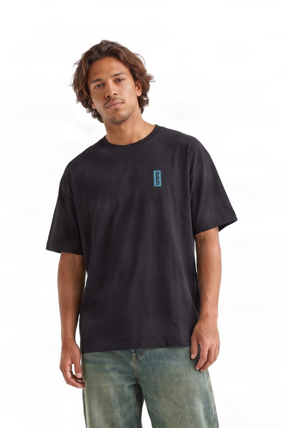 BamBooBay Slow Livin Mens T-Shirt Black