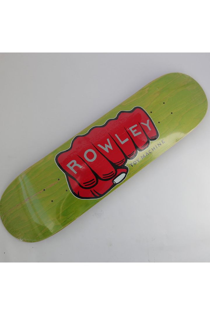 Toy Machine Geoff Rowley Red Fist Deck 8.5" (Assorted Ply) Multi
