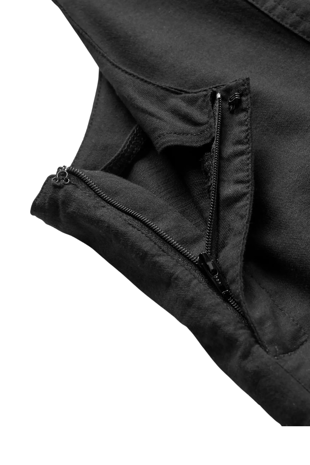 Passenger Meadows Womens Organic Cotton Dungarees Black